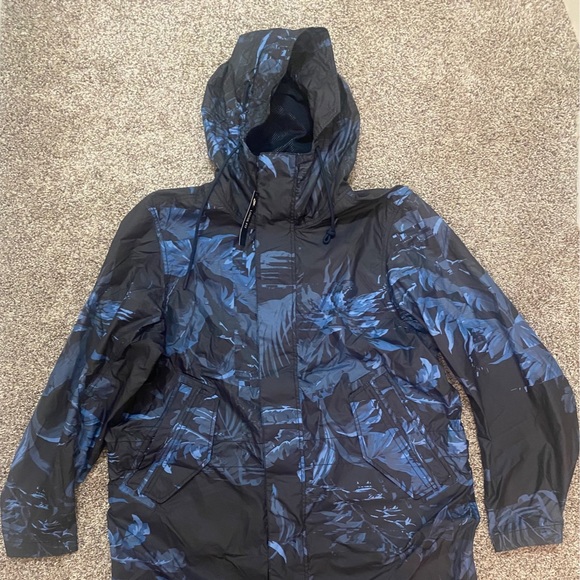 Nike Sportswear NSW Parka Floral Print Jacket - Picture 2 of 3